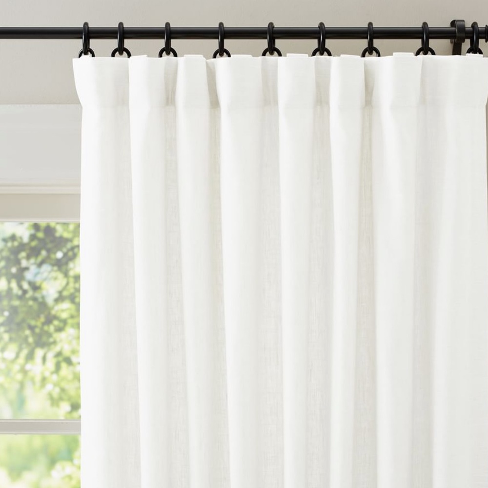 Pottery Barn: Emery Linen Curtains (set of 2)